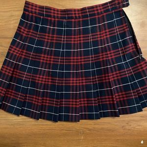 Brandy melville type plaid skirt